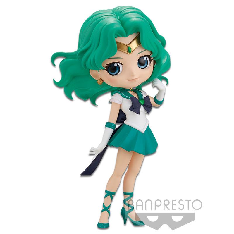 Super Sailor Neptune Figura Q Posket Sailor Moon Eternal De Banpresto