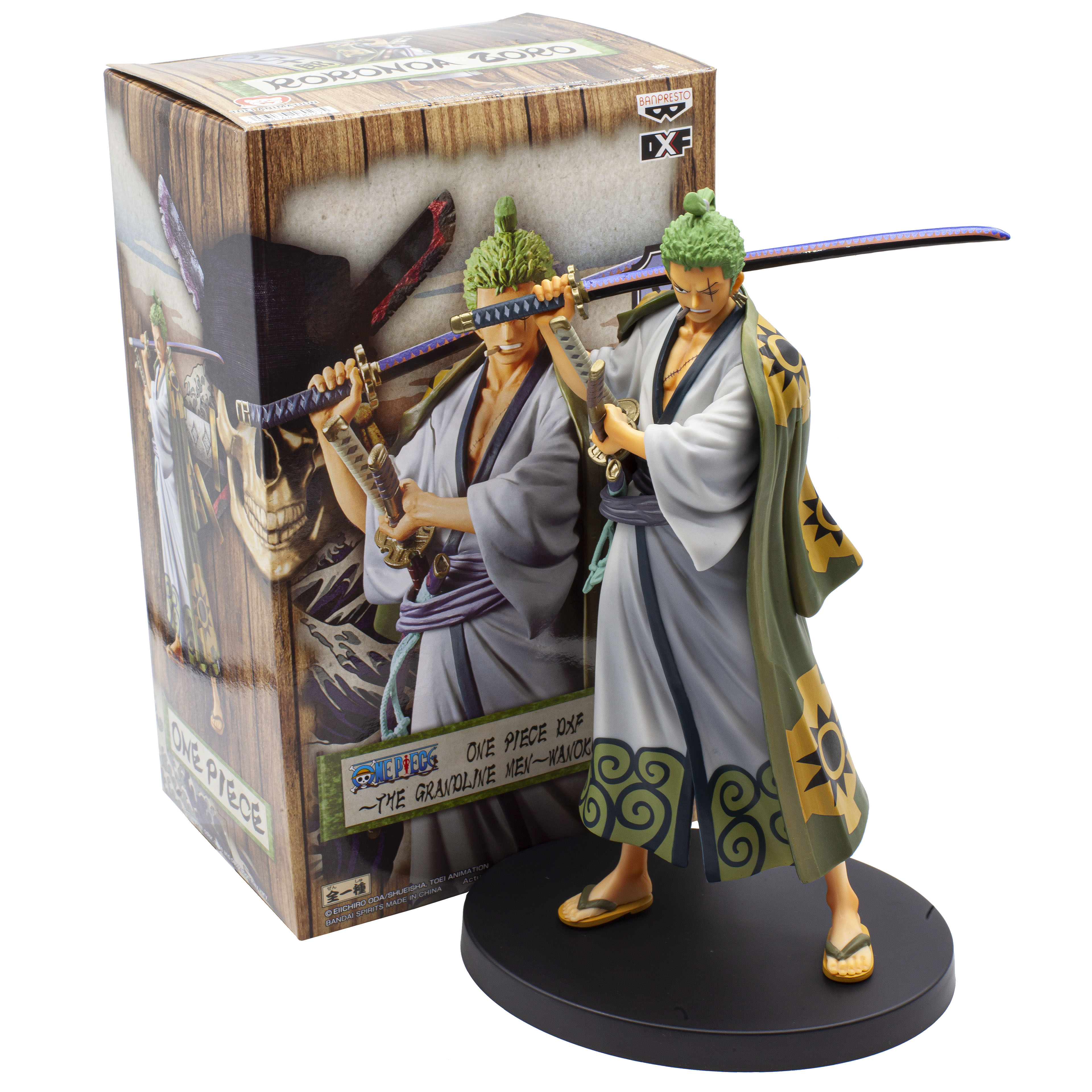 Figura Zoro One Piece Dxf The Grandline Men Wanokuni Vol 2