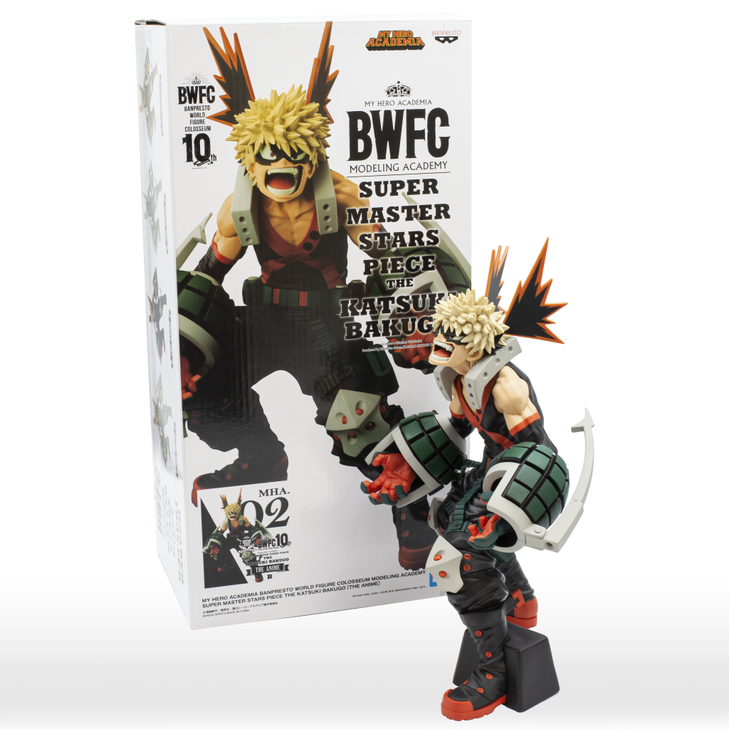 Figura Katsuki Bakugo DynaMight My Hero Academia - WFC Super Master 24 cm