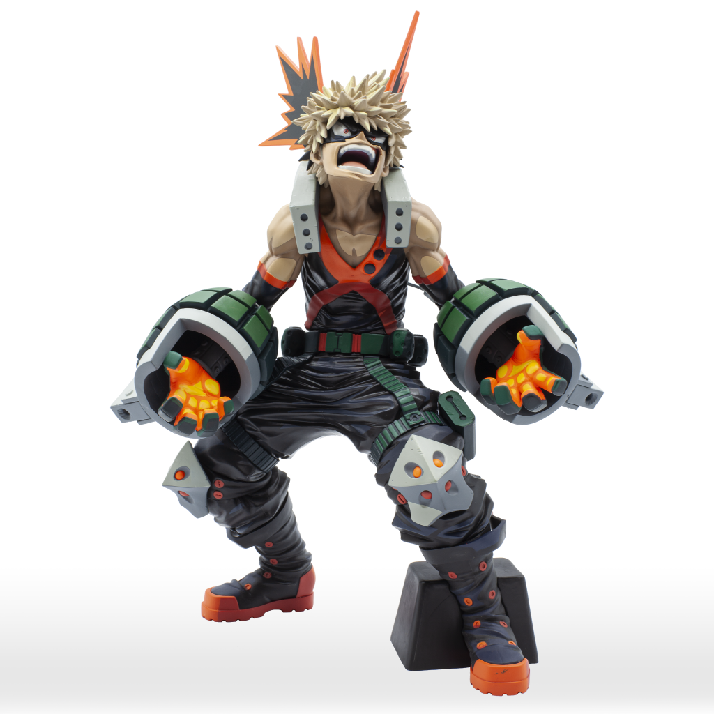 Figura Katsuki Bakugo DynaMight My Hero Academia - WFC Super Master 24 cm