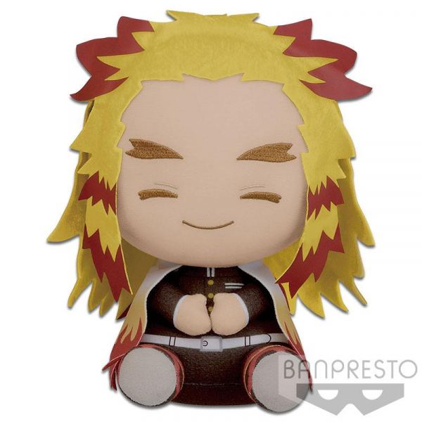 Peluche Kyojuro Rengoku Demon Slayer: Kimetsu No Yaiba Big Plush 20cm