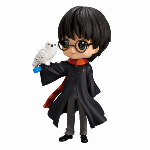 Figura Q Posket Harry Potter y Hedwig - Harry Potter 14cm