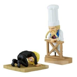 Figura Sanji&Zeff 2 One Piece - World Collectable - Log Stories 8cm