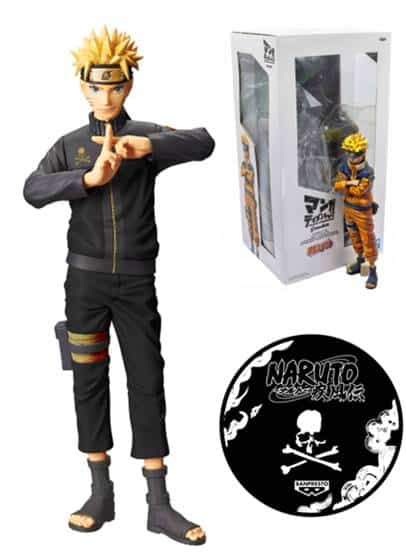 ▷Figura Naruto Black Ver. Naruto Shippuden - Mastermind Japan 