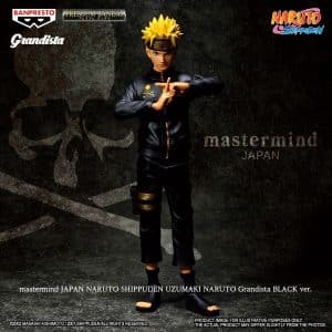 Figura Naruto Uzumaki Naruto Shippuden - Mastermind Japan - Grandista Black Ver. 27cm