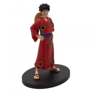 Figura Monkey D. Luffy One Piece - Dxf The Grandline Series Wanokuni - Yukata Ver.16cm