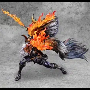 Figura King Beasts Pirates All-Stars King One Piece “Wa-Maximum” - Portrait Of Pirates - Megahouse 30 CM