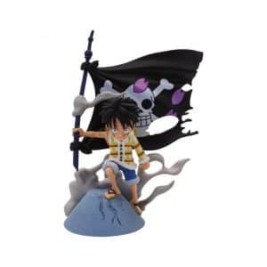 Figura  Monkey D. Luffy One Piece - World Collectable Log Stories 8cm