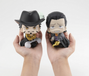Figura Dracule Mihawk & Crocodile Set One Piece (With Gift) - Lookup - Megahouse 11 CM