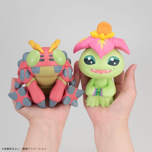 Figura Tentomon & Palmon Set Digimon Adventure (With Gift) - Lookup - Megahouse 11 CM