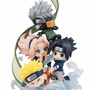 Figura Naruto Shippuden - Gather Here Team 7! (With Gift) - Megahouse