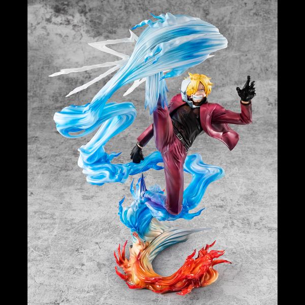 Figura Sanji One Piece - Portrait Of Pirates “KxMaximum" - Megahouse