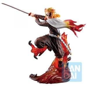 Ichibansho Figura Kyojuro Rengoku Artscale Demon Slayer: Kimetsu No Yaiba 20cm