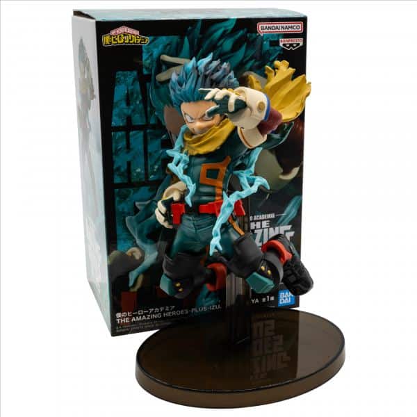 Banpresto Figura Izuku Midoriya II – My Hero Academia, The Amazing Heroes Plus, 11 Cm, PVC, Collezionabile, Con Base Inclusa