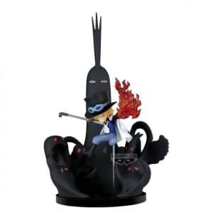 Figura Sabo Vs Five Elders & Imu One Piece - World Collectable Special 14cm