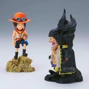 Figura Portgas D. Ace Vs Marshall D. Teach One Piece - World Collectable Log Stories 8cm