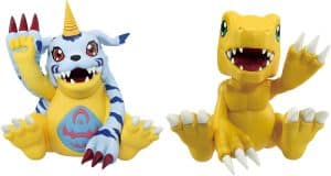 Ichibansho Figura Agumon & Gabumon (Clash Of Light And Darkness) Digimon Adventure 7cm
