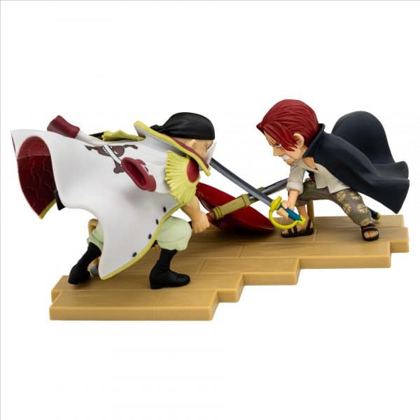 Figura Edward Newgate Vs Shanks One Piece - World Collectable Log Stories 13cm