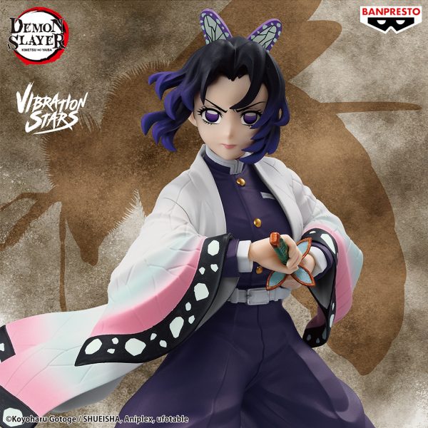 Figura Shinobu Kocho Demon Slayer: Kimetsu No Yaiba - Vibration Stars 14cm