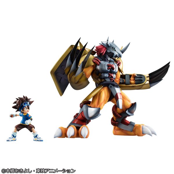 Figura Wargreymon & Taichi Yagami Digimon Adventure - Precious G.E.M. Series - Megahouse