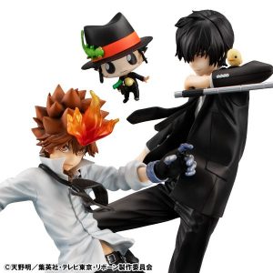 Figura Tsunayoshi Sawada & Kyoya Hibari & Reborn Set Katekyo Hitman Reborn! - G.E.M. Series - Megahouse