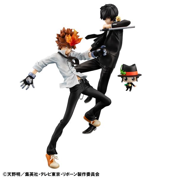 Figura Tsunayoshi Sawada & Kyoya Hibari & Reborn Set Katekyo Hitman Reborn! - G.E.M. Series - Megahouse