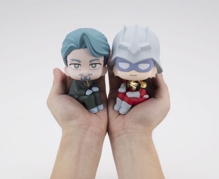 Figura Lookup Challia Bull & Char Aznable Set Mobile Suit Gundam Gquuuuuux (With Gift) - Megahouse