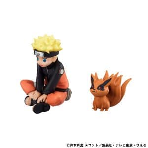 Figura Naruto Uzumaki & Biju Set Naruto Shippuden - G.E.M. Series Gaiden - Megahouse