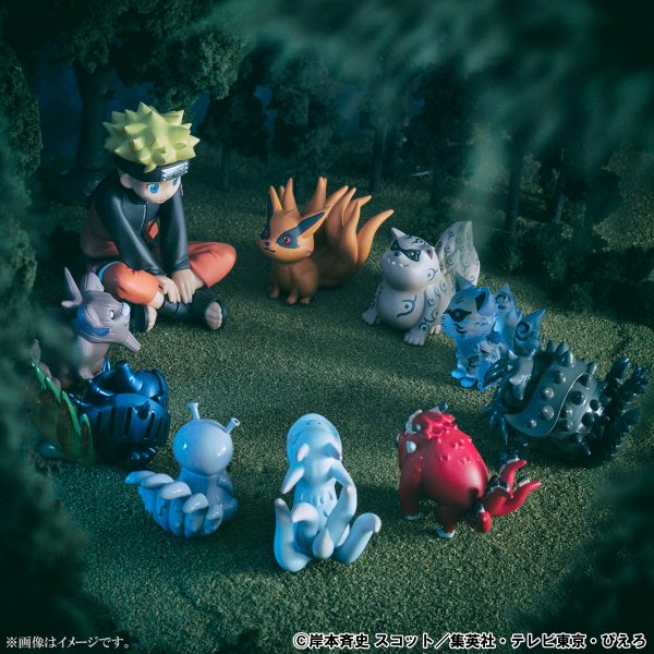 Figura Naruto Uzumaki & Biju Set Naruto Shippuden - G.E.M. Series Gaiden - Megahouse