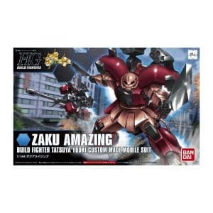 HGBF 1/144 MS-06R-AB Zaku Amazing Bandai Hobby Gunpla Mobile Suit