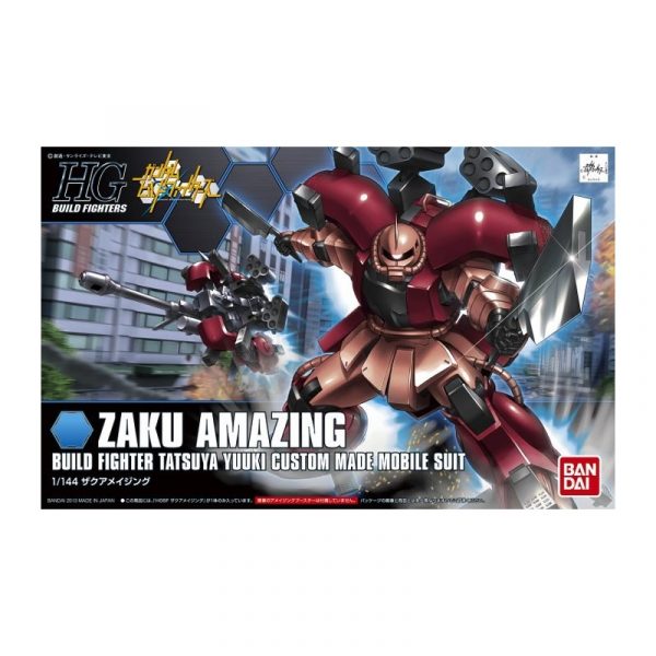 HGBF 1/144 MS-06R-AB Zaku Amazing Bandai Hobby Gunpla Mobile Suit