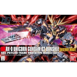 HGUC 1/144 RX-0 Unicorn Gundam 02 Banshee Destroy Mode Bandai Hobby Gunpla Mobile Suit