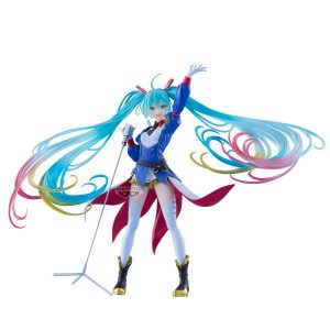 Figura Gundam 45Th X Hatsune Miku Banpresto Evolve - Gundam Collaboration 21cm
