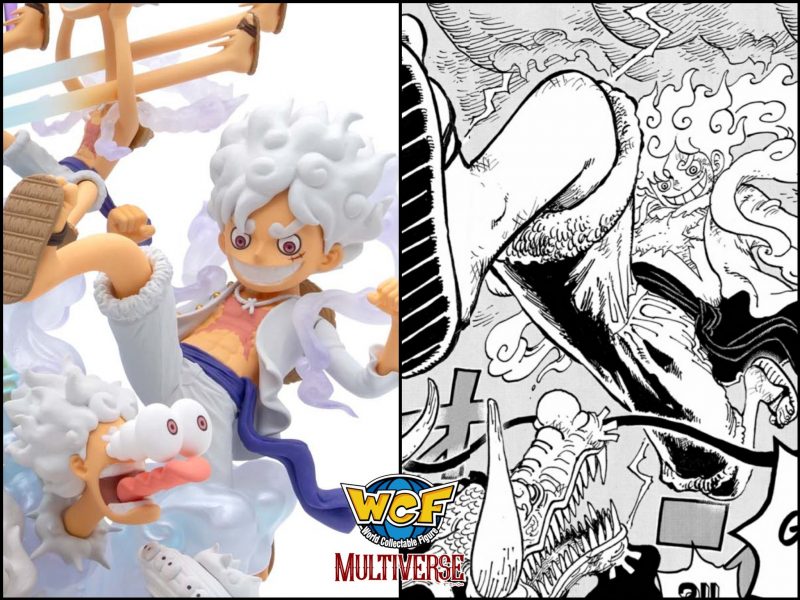 Figura Luffy Gear 5 Banpresto pose 3
