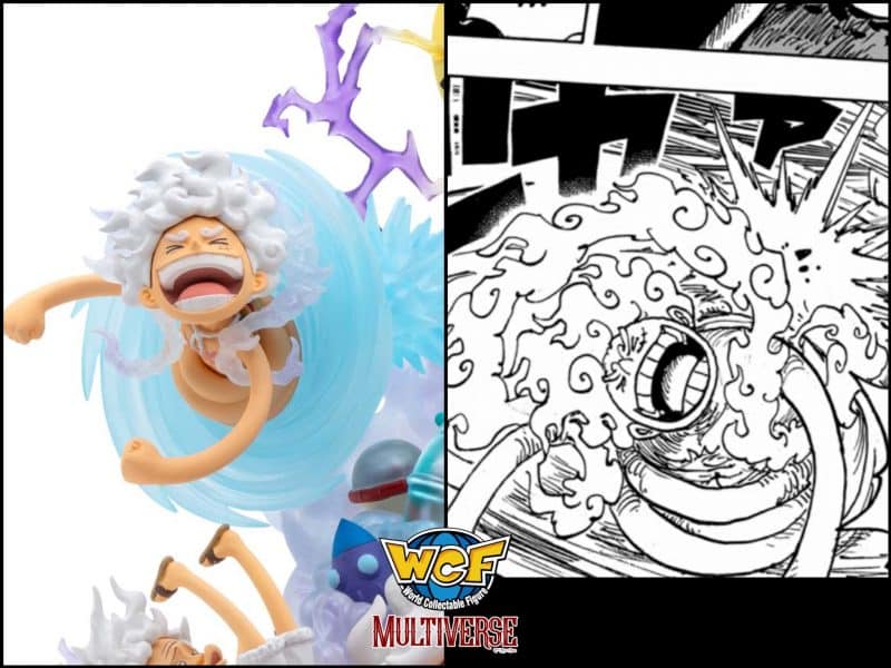 Figura Luffy Gear 5 Banpresto pose 4