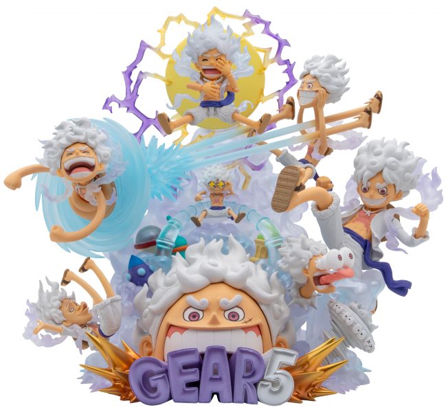 Figura Premium Monkey D. Luffy Gear5 Special One Piece - World Collectable