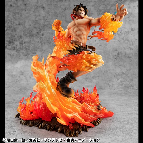 Figura Portgas D. Ace “Neo-Maximum” One Piece - Portrait Of Pirates 15th Limited Ver. - Megahouse