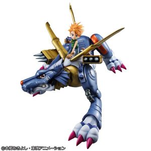 Figura Metal Garurumon & Ishida Yamato Digimon Adventure - Precious G.E.M. Series - Megahouse