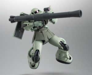Figura articulada MS‑06 Zaku II ver. A.N.I.M.E. Reissue <SIDE MS> Tamashii Nations - 12,5cm, ABS/PVC