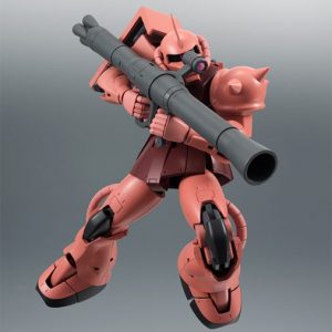 Figura articulada MS‑06S Char’s Zaku II ver. A.N.I.M.E. Reissue <SIDE MS> Tamashii Nations - 12,5 cm, ABS/PVC