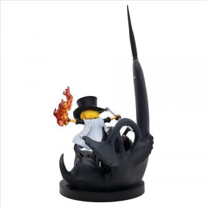 Figura Sabo Vs Five Elders & Imu One Piece - World Collectable Special 14cm