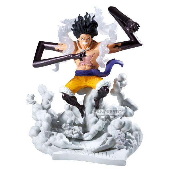 Figura Monkey D. Luffy Gear4 One Piece - Senkozekkei 15cm