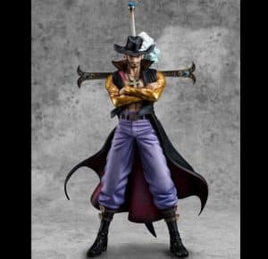 Figura Hawk Eye Dracule Mihawk Ver.R One Piece - Portrait Of Pirates - SA-LIMITED - Megahouse