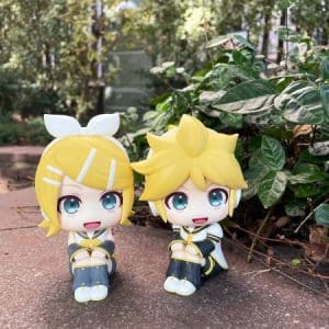 Figura Lookup Rin & Len Set Kagamine (with gift) - Megahouse