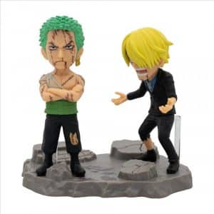 Figura Roronoa Zoro & Sanji "...Nothing...At All!!!" One Piece - World Collectable Log Stories 8cm