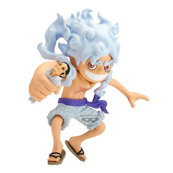 Figura Monkey D. Luffy Vs Borsalino One Piece - Mega World Collectable 13cm