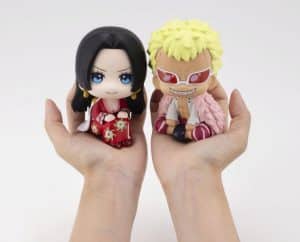 Figura Lookup Boa Hancock & Donquixote Doflamingo set ONE PIECE (with gift) - Megahouse