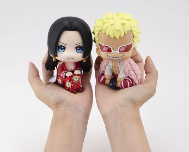 Figura Lookup Boa Hancock & Donquixote Doflamingo set ONE PIECE (with gift) - Megahouse