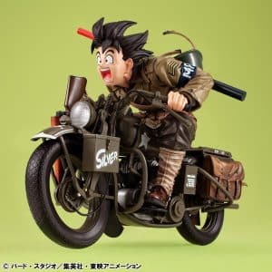 Figura Goku & Bike Dragon Ball Z - DESKTOP REAL McCOYEX - Megahouse