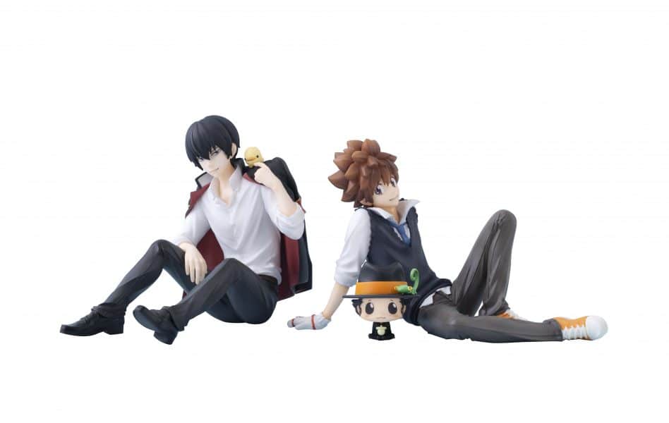Figura Tsuna & Reborn /Hibari & Hibird set Katekyo Hitman Reborn! - G.E.M. Series - Palm size - Megahouse